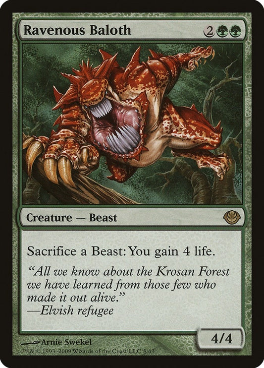 Image for Ravenous Baloth (8) (DDD) - Magic: The Gathering