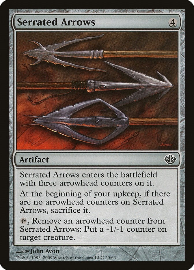 Serrated Arrows (20) (DDD)