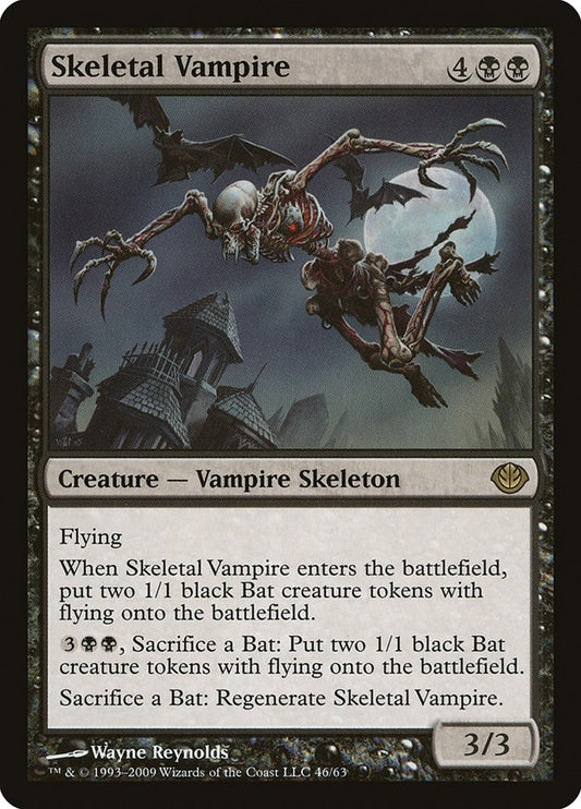 Image for Skeletal Vampire (46) (DDD) - Magic: The Gathering