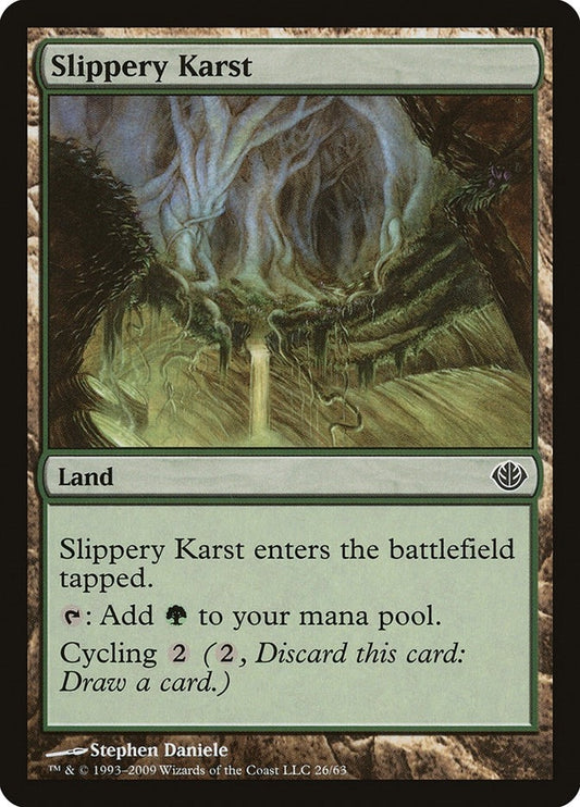 Image for Slippery Karst (26) (DDD) - Magic: The Gathering