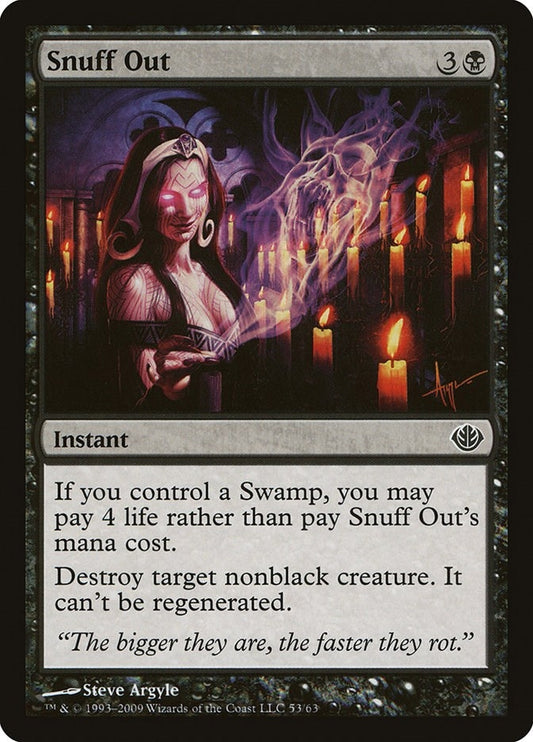 Image for Snuff Out (53) (DDD) - Magic: The Gathering