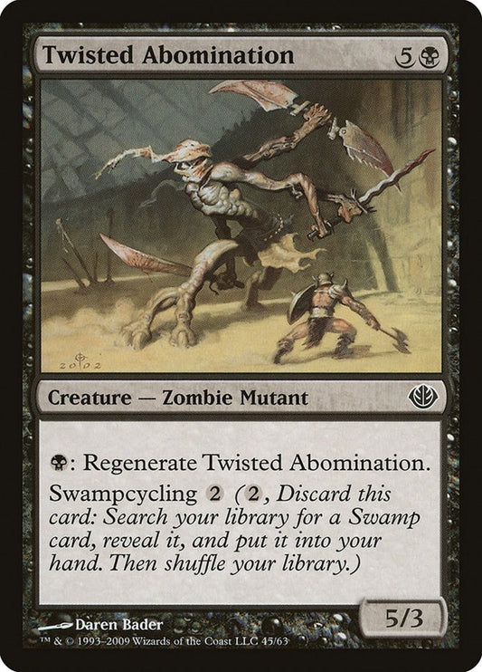 Image for Twisted Abomination (45) (DDD) - Magic: The Gathering