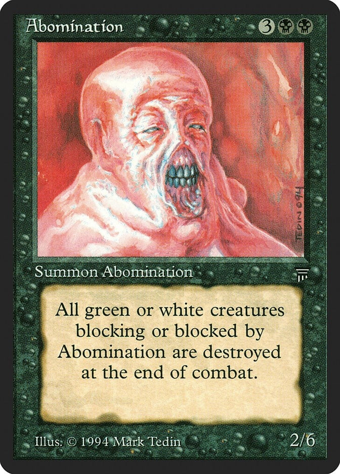 Image for Abomination (LEG) - Magic: The Gathering