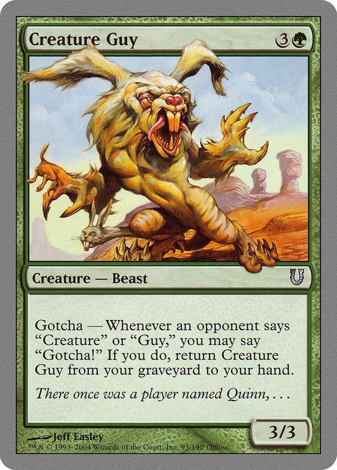 Creature Guy (93) (UNH)