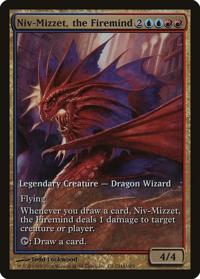 Niv-Mizzet, the Firemind (2) (CHAMPS)