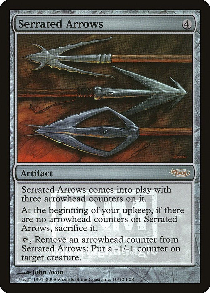 Serrated Arrows (10) (FNM)