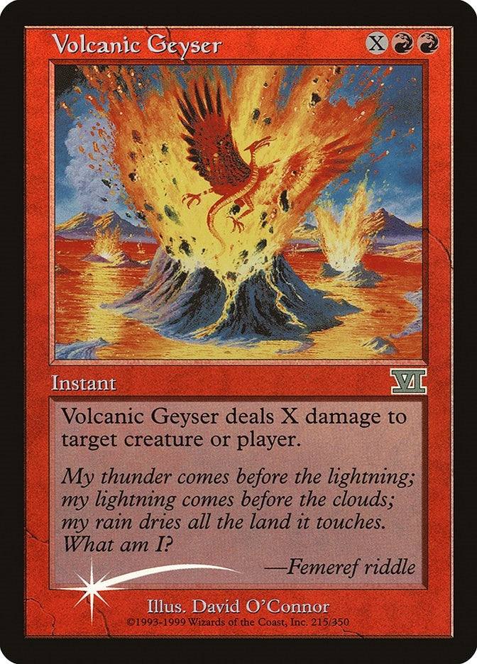 Volcanic Geyser (215) (FNM)