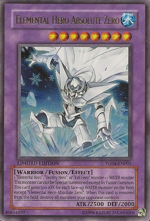 Elemental Hero Absolute Zero (YG04-EN001) (MISC)