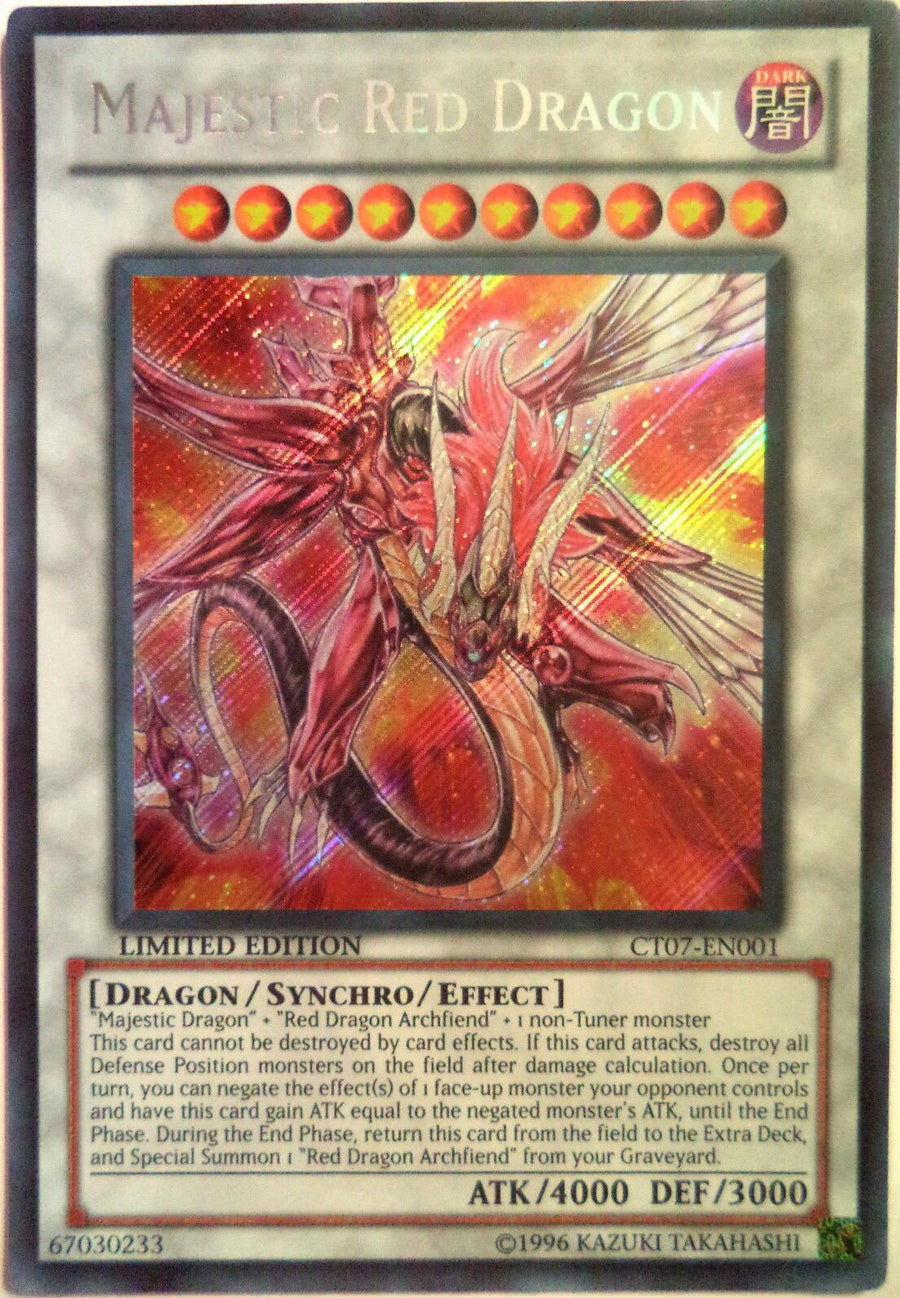 Majestic Red Dragon (CT07-EN001) (CT07)
