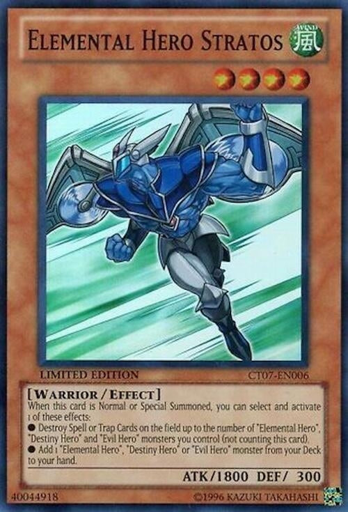 Elemental HERO Stratos (CT07-EN006) (CT07)
