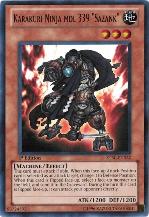 Karakuri Ninja mdl 339 "Sazank" (STBL-EN022) (STBL)