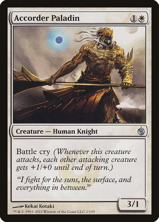 Image for Accorder Paladin (1) (MBS) - Magic: The Gathering
