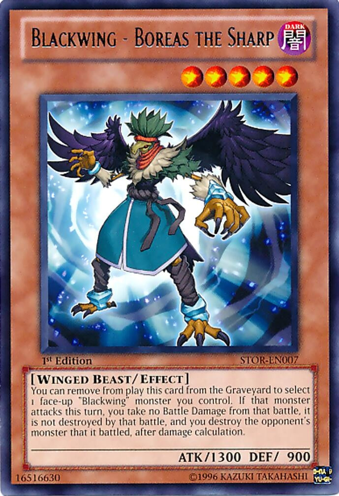 Blackwing - Boreas the Sharp (STOR-EN007) (STOR)