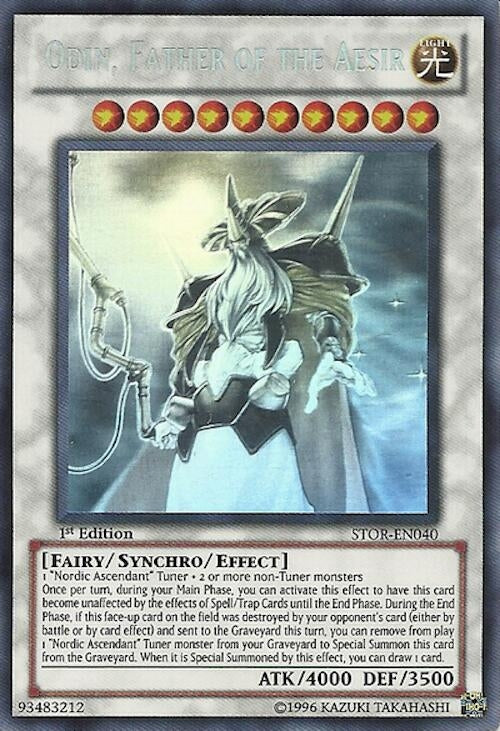 Odin, Father of the Aesir (Ghost Rare) (STOR-EN040) (STOR)
