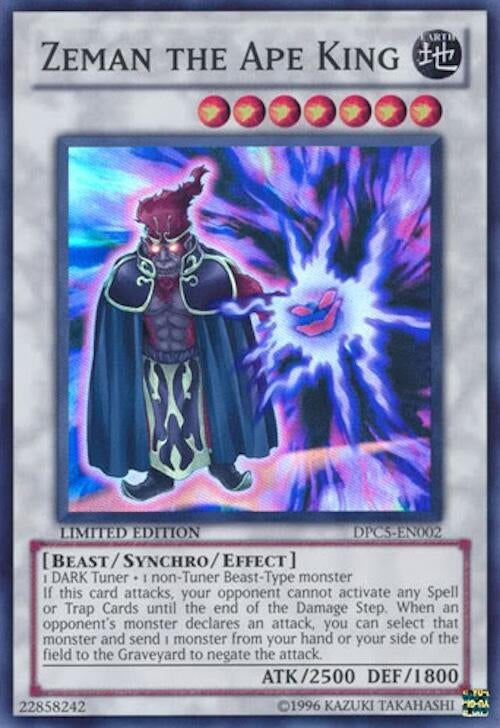 Zeman the Ape King (DPC5-EN002) (DPCT/DPC5)