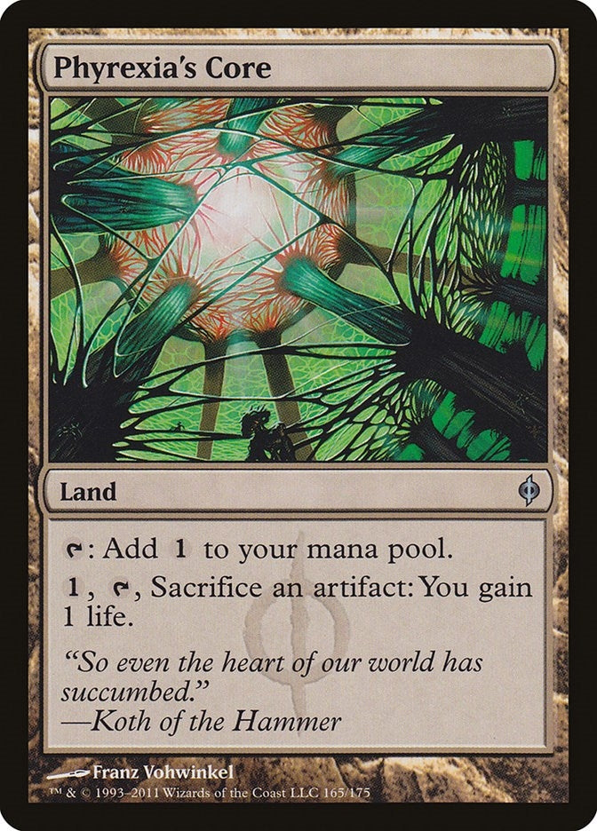 Phyrexia's Core (165) (NPH)