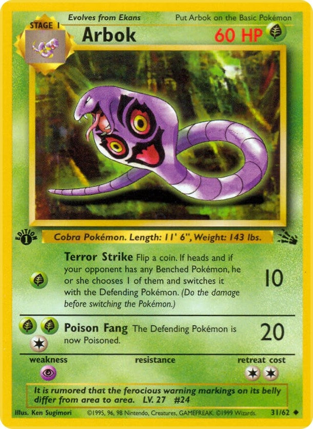 Arbok (31/62) (FO)