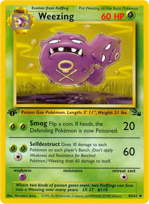Weezing (45/62) (FO)