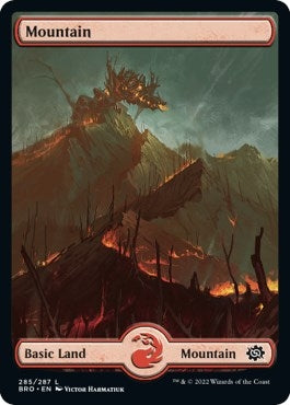 Image for Mountain (285) - Full Art (285) (BRO) - Magic: The Gathering