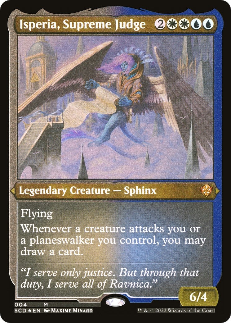 Isperia, Supreme Judge (Foil Etched) (4) (SCD)