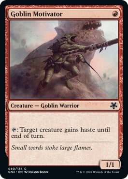 Goblin Motivator (80) (GN3)