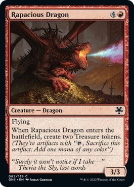 Rapacious Dragon (85) (GN3)