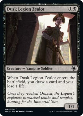 Dusk Legion Zealot (49) (GN3)