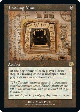 Howling Mine (Schematic) (83) (BRR)