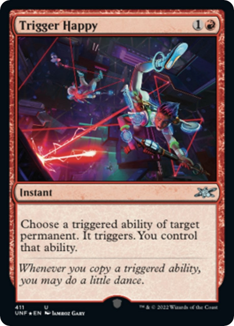 Trigger Happy (Galaxy Foil) (411) (UNF)