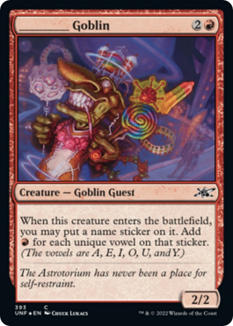 _____ Goblin (Galaxy Foil) (393) (UNF)