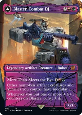 Blaster, Combat DJ (Shattered Glass) (22) (BOT)