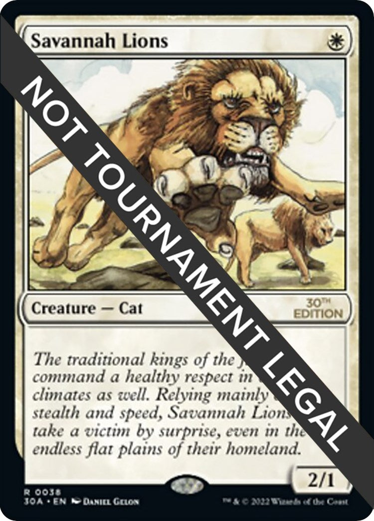 Savannah Lions (38) (30A)