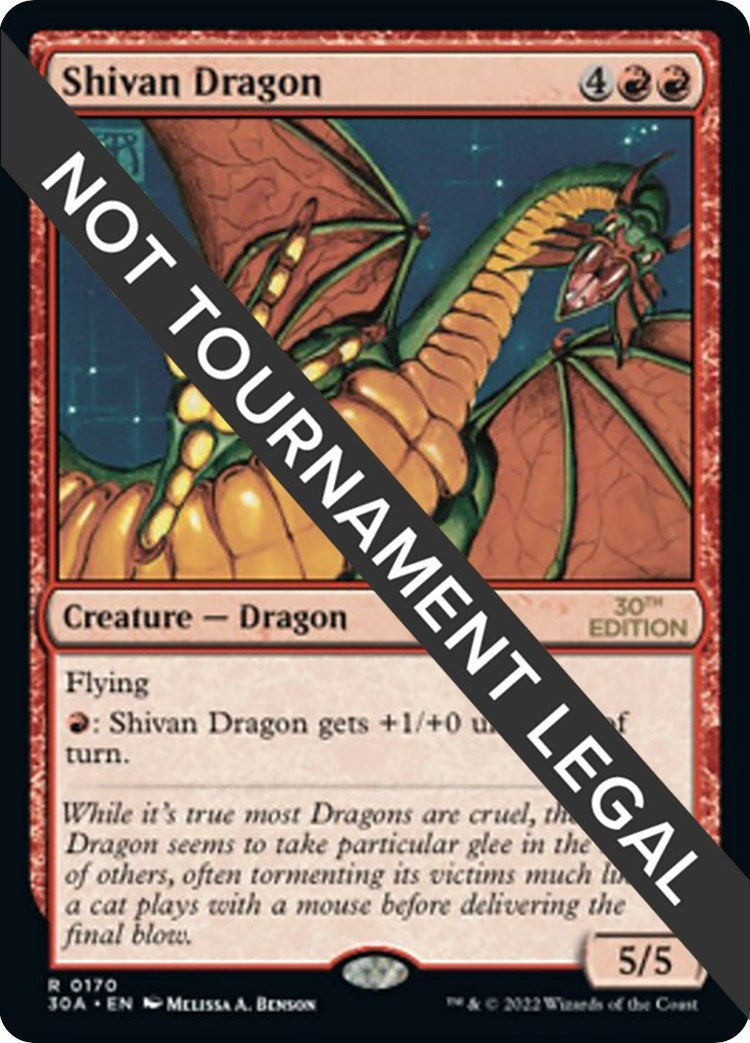Shivan Dragon (170) (30A)