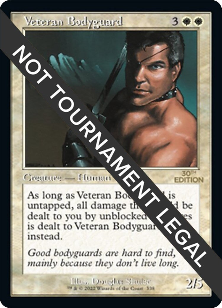 Veteran Bodyguard (Retro Frame) (338) (30A)