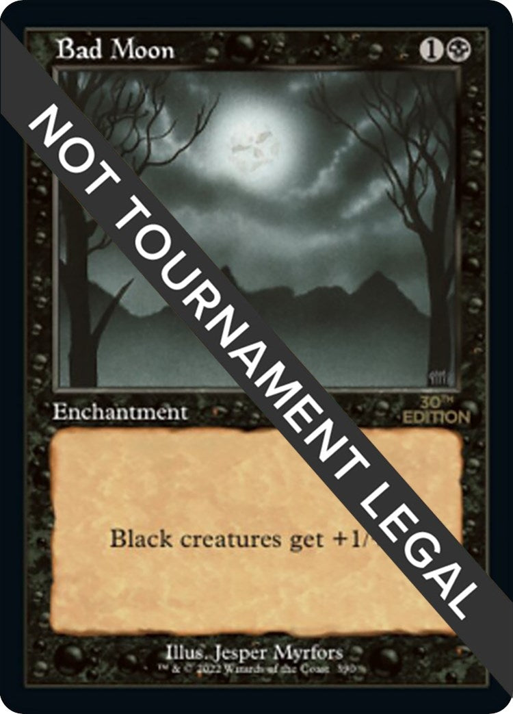 Bad Moon (Retro Frame) (390) (30A)