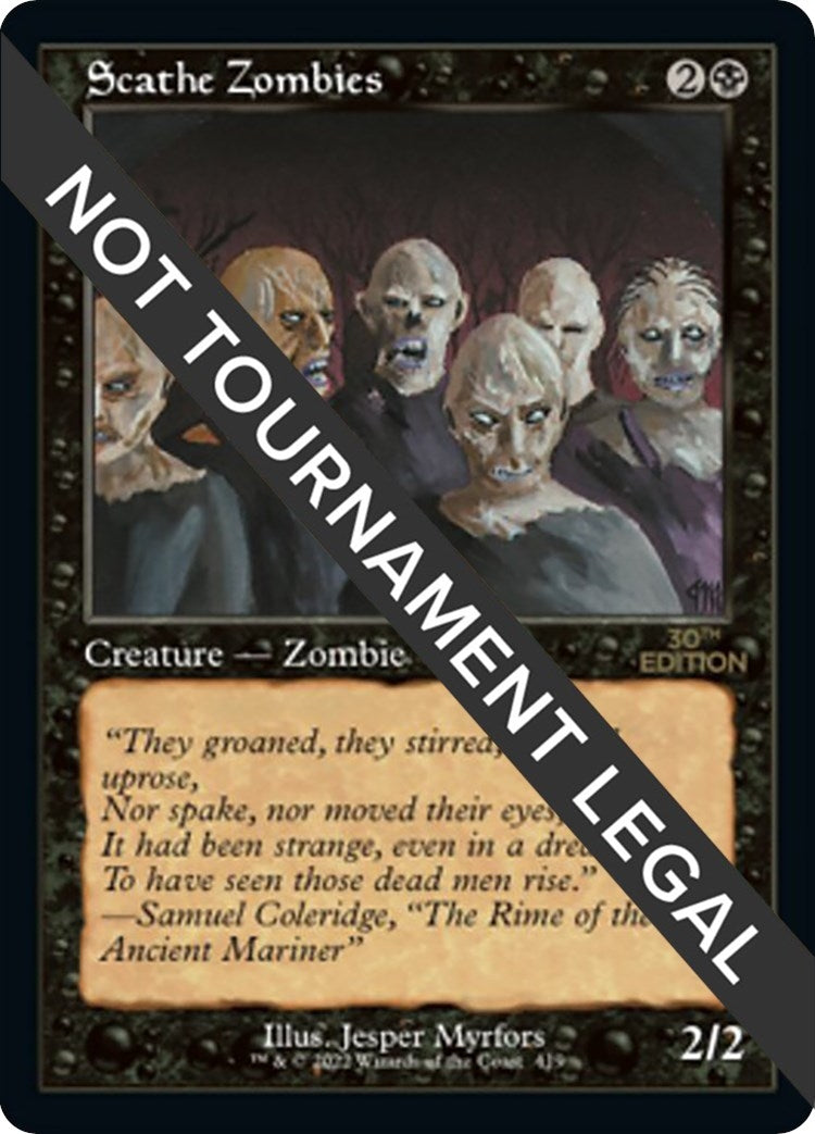 Scathe Zombies (Retro Frame) (419) (30A)