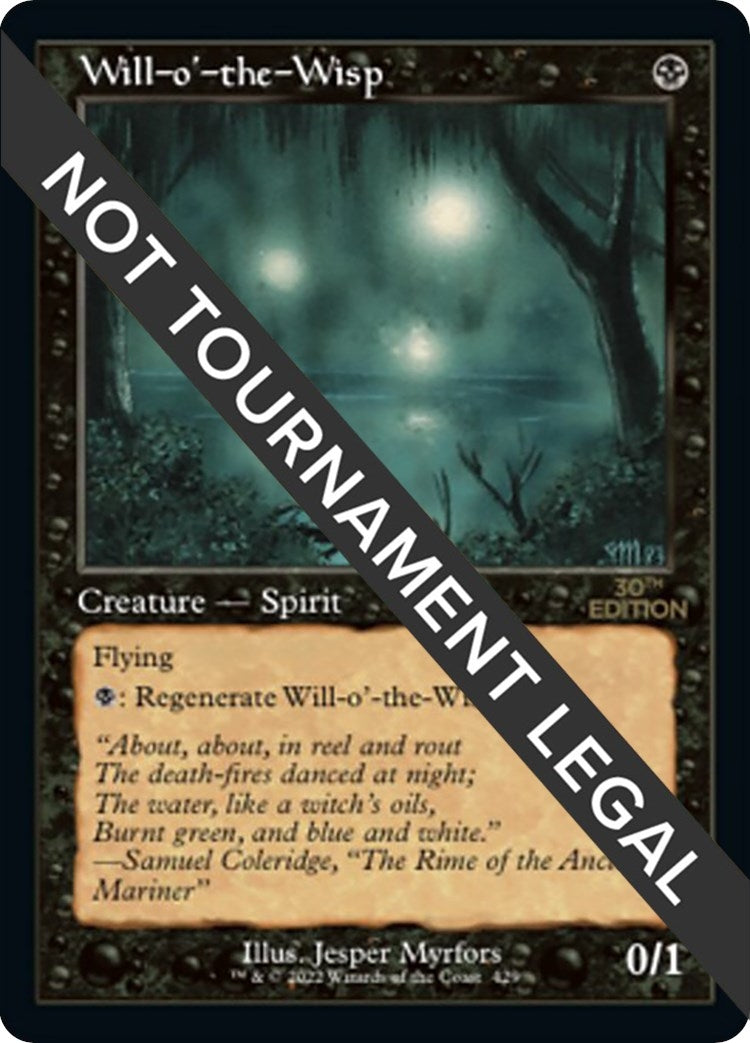 Will-o'-the-Wisp (Retro Frame) (429) (30A)