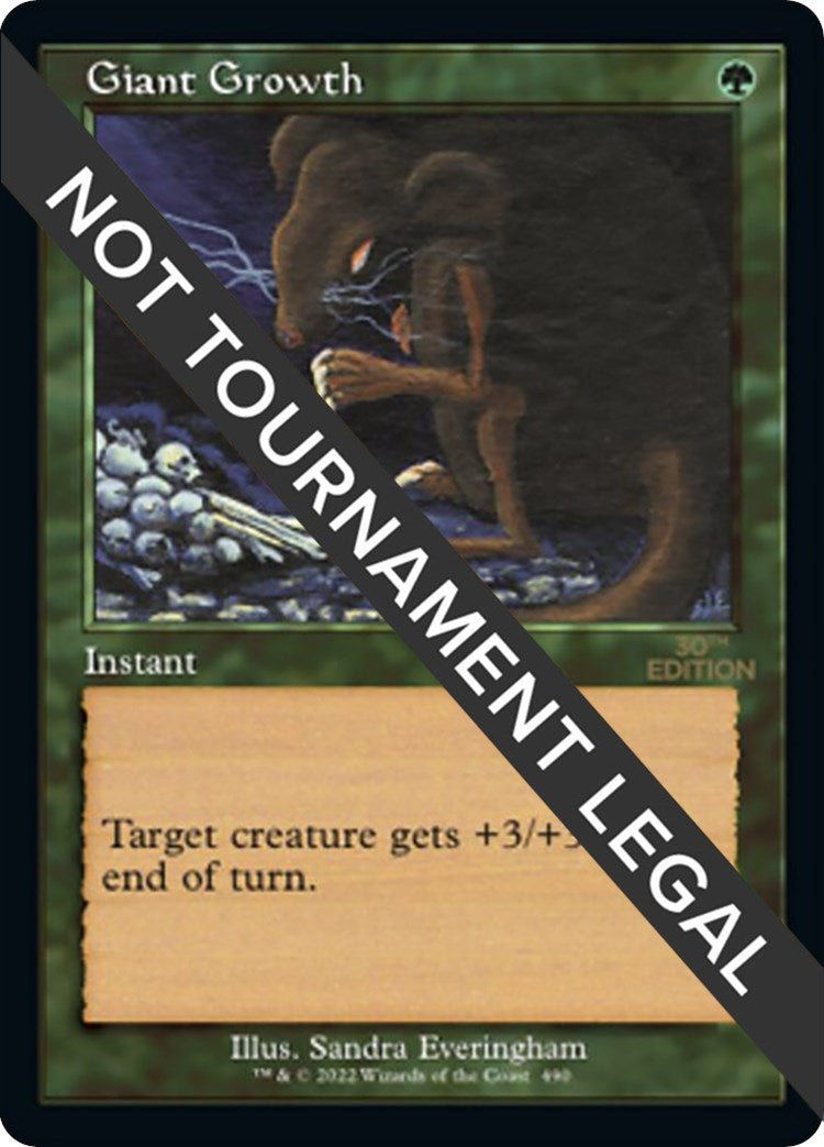 Giant Growth (Retro Frame) (490) (30A)