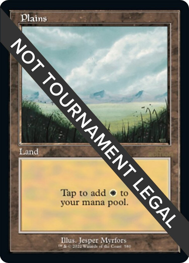 Plains (580) (Retro Frame) (580) (30A)