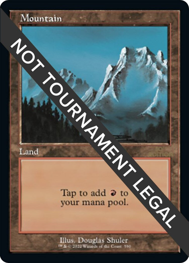 Mountain (590) (Retro Frame) (590) (30A)