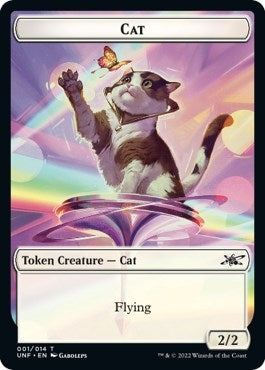 Cat // Treasure (13) Double-sided Token (UNF)
