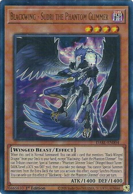 Blackwing - Sudri the Phantom Glimmer (DABL-EN004) (DABL)