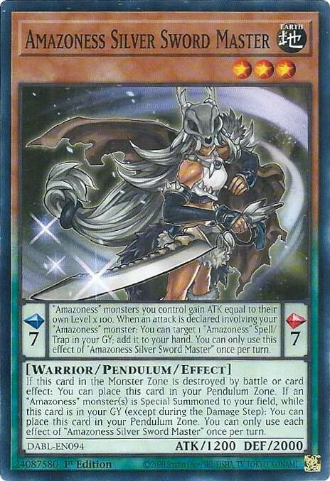 Amazoness Silver Sword Master (DABL-EN094) (DABL)