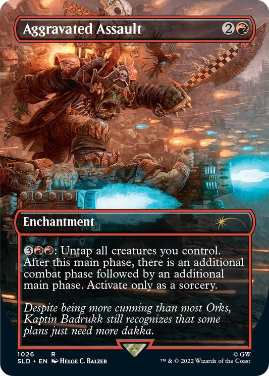 Image for Aggravated Assault (1026) (1026) (SLD) - Magic: The Gathering