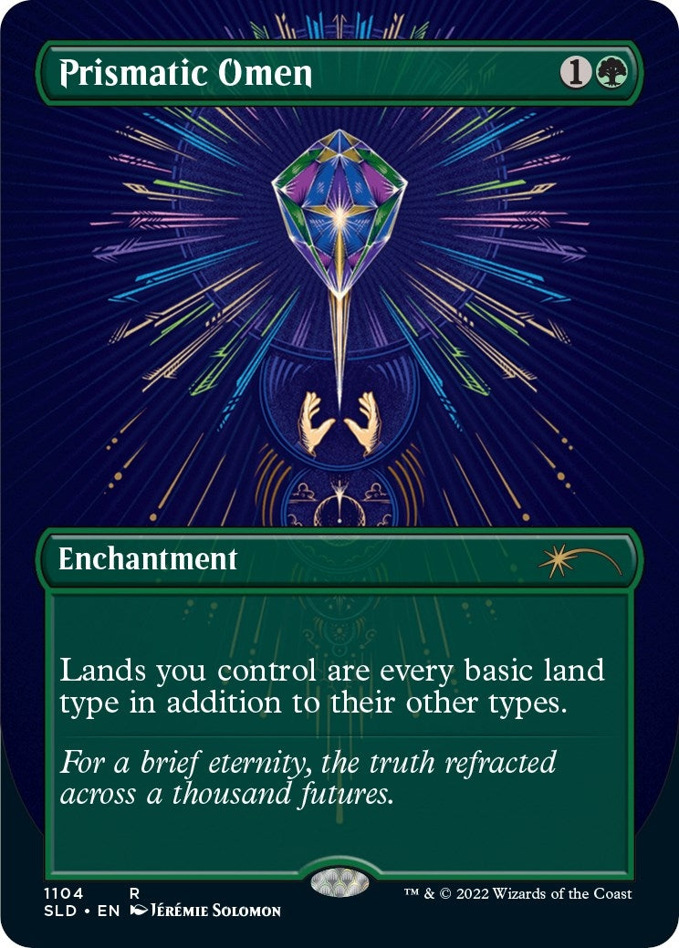Prismatic Omen (Borderless) (1104) (SLD)