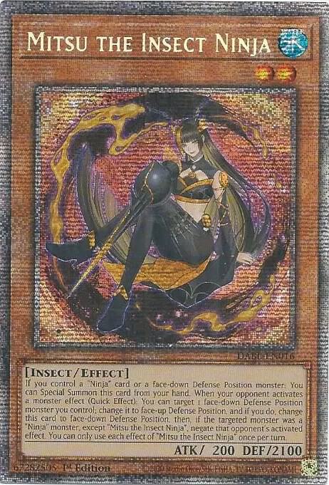 Mitsu the Insect Ninja (Starlight Rare) (DABL-EN016) (DABL)