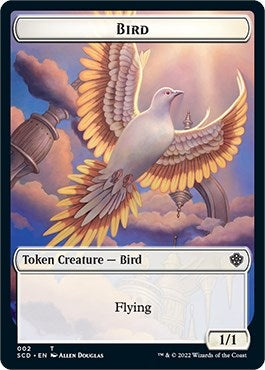Bird // Thopter Double-Sided Token (2 // 11) (SCD)