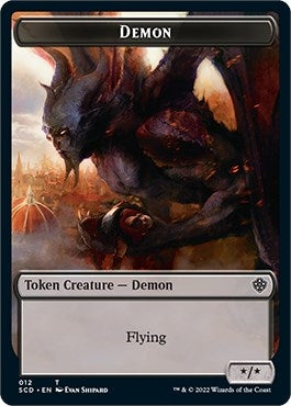 Demon Double-Sided Token (12) (SCD)
