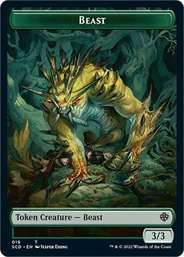 Beast Double-Sided Token (19) (SCD)