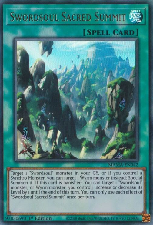Swordsoul Sacred Summit (MAMA-EN042) (MAMA)